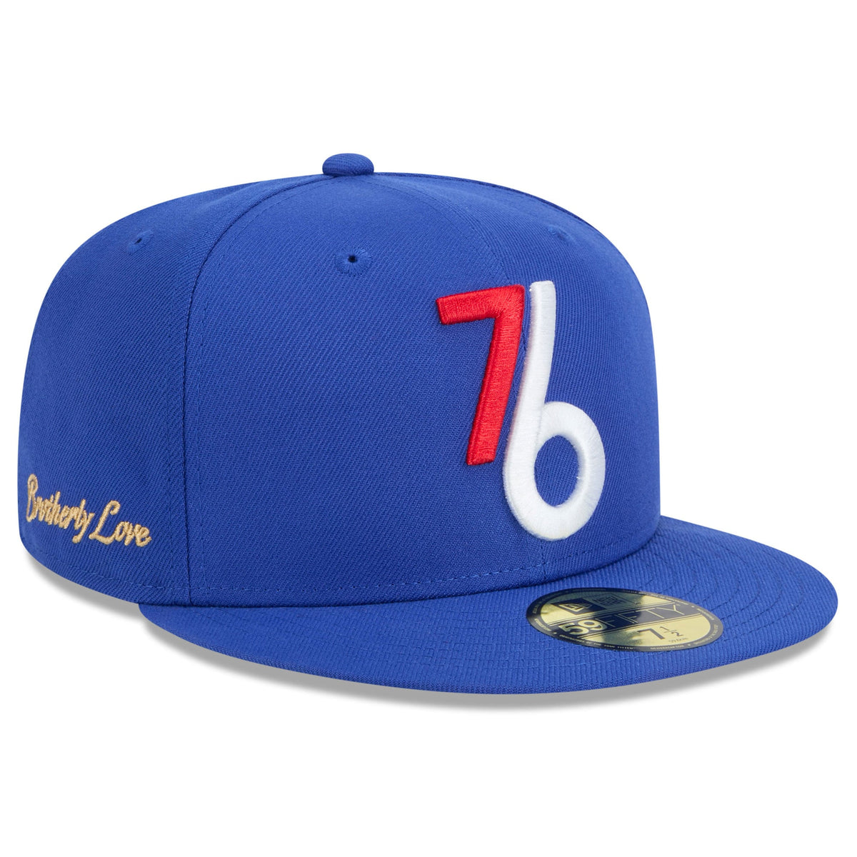 Men's Philadelphia 76ers  New Era Royal 2024/25 City Edition Alternate 59FIFTY Fitted Hat