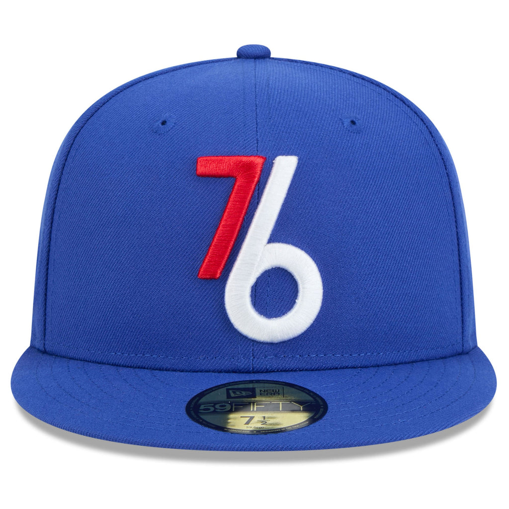 Men's Philadelphia 76ers  New Era Royal 2024/25 City Edition Alternate 59FIFTY Fitted Hat