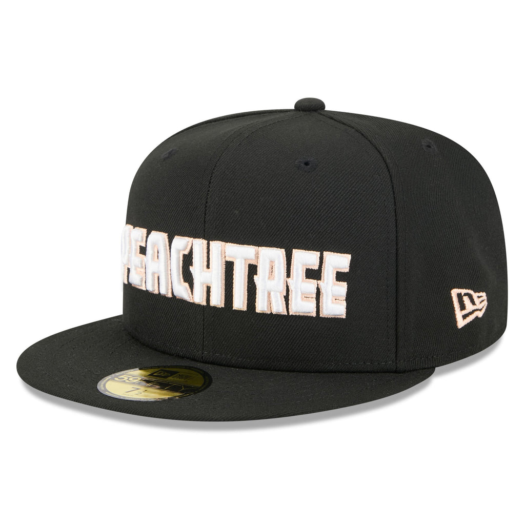 Men's Atlanta Hawks New Era Black 2025/26 City Edition 59FIFTY Fitted Hat