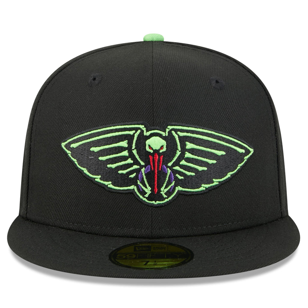 Men's New Orleans Pelicans New Era Black 2025/26 City Edition 59FIFTY Fitted Hat