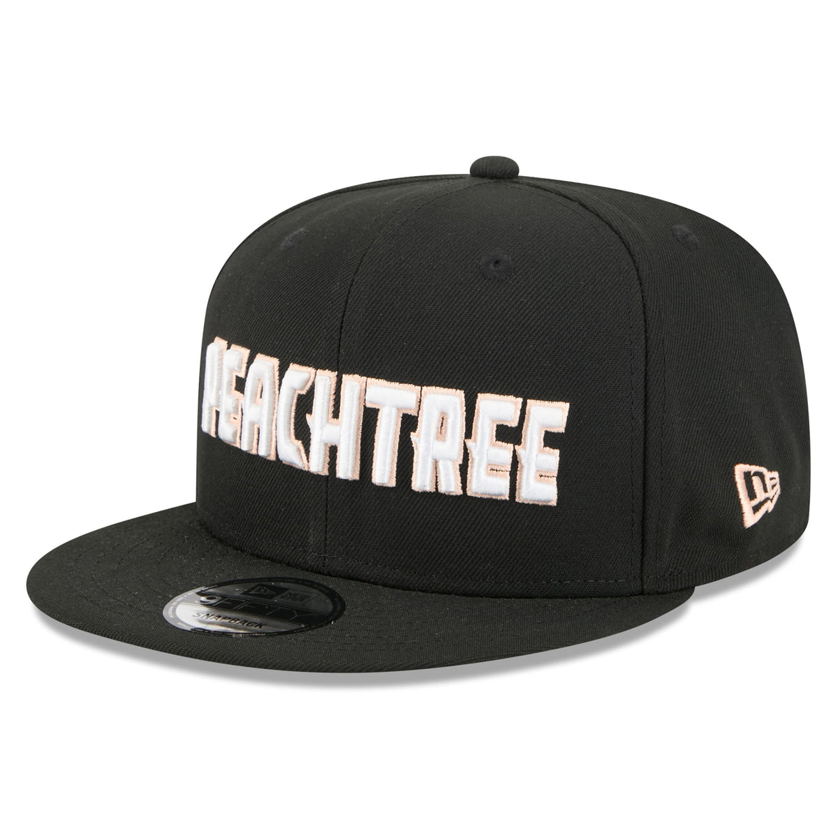 Men's Atlanta Hawks New Era Black 2025/26 City Edition 9FIFTY Snapback Hat