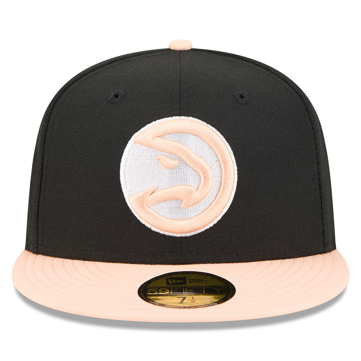 Men's Atlanta Hawks New Era Black 2025/26 City Edition Alternate 59FIFTY Fitted Hat