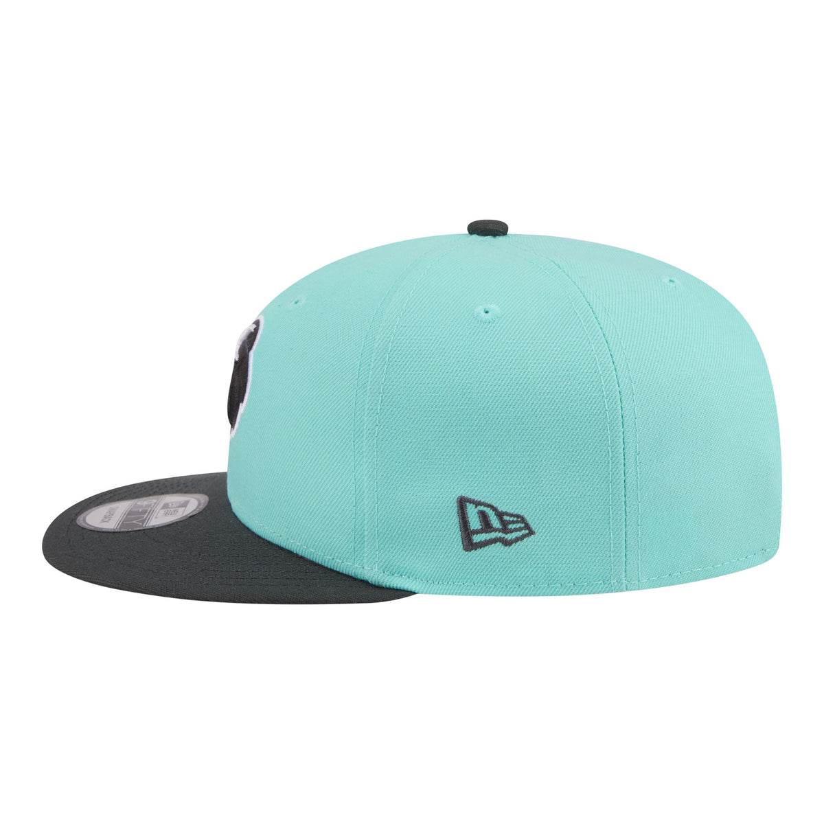 Men's Memphis Grizzlies New Era Turquoise/Charcoal Color Pack Two-Tone 9FIFTY Snapback Hat