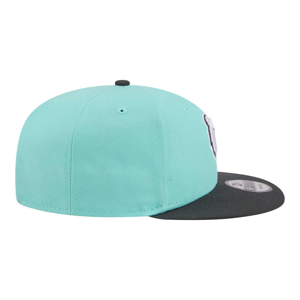 Men's Memphis Grizzlies New Era Turquoise/Charcoal Color Pack Two-Tone 9FIFTY Snapback Hat