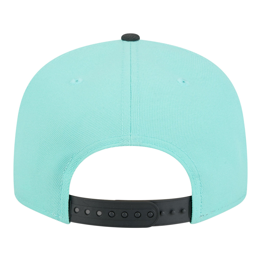 Men's Philadelphia 76ers New Era Turquoise/Charcoal Color Pack Two-Tone 9FIFTY Snapback Hat