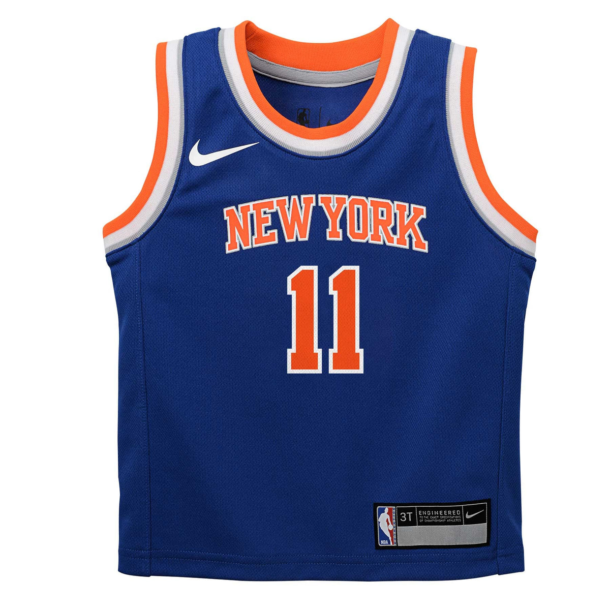 Infant New York Knicks Jalen Brunson Nike Blue Replica Swingman Jersey - Icon Edition