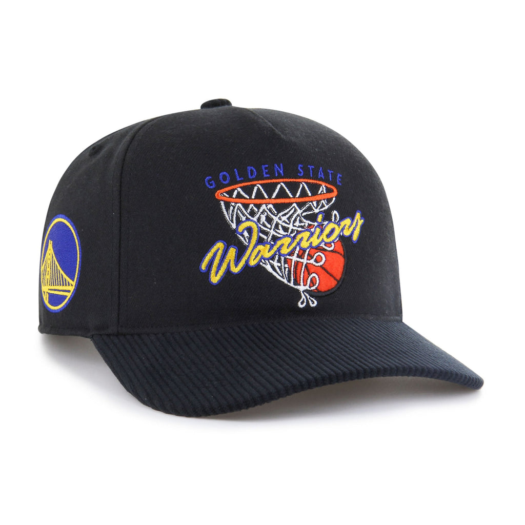 Men's Golden State Warriors  '47 Black Nothing But Net Hitch Adjustable Hat