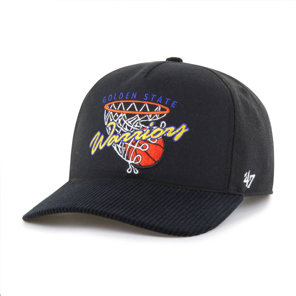Men's Golden State Warriors  '47 Black Nothing But Net Hitch Adjustable Hat