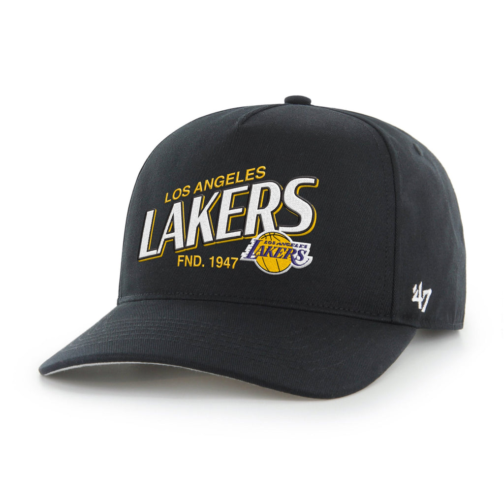 Men's Los Angeles Lakers  '47 Black Fast Break Chase Hitch Adjustable Hat