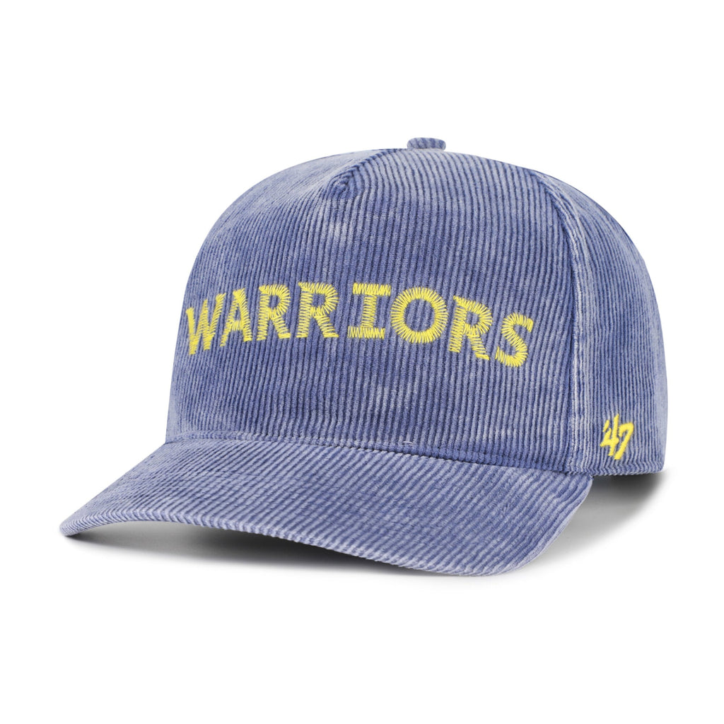 Men's Golden State Warriors  '47 Blue Reclaim Snow Wash Corduroy Adjustable Hitch Hat