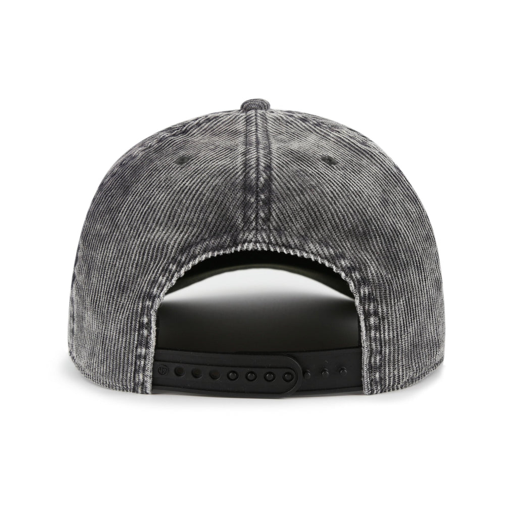 Men's Los Angeles Lakers  '47 Charcoal Reclaim Snow Wash Corduroy Adjustable Hitch Hat