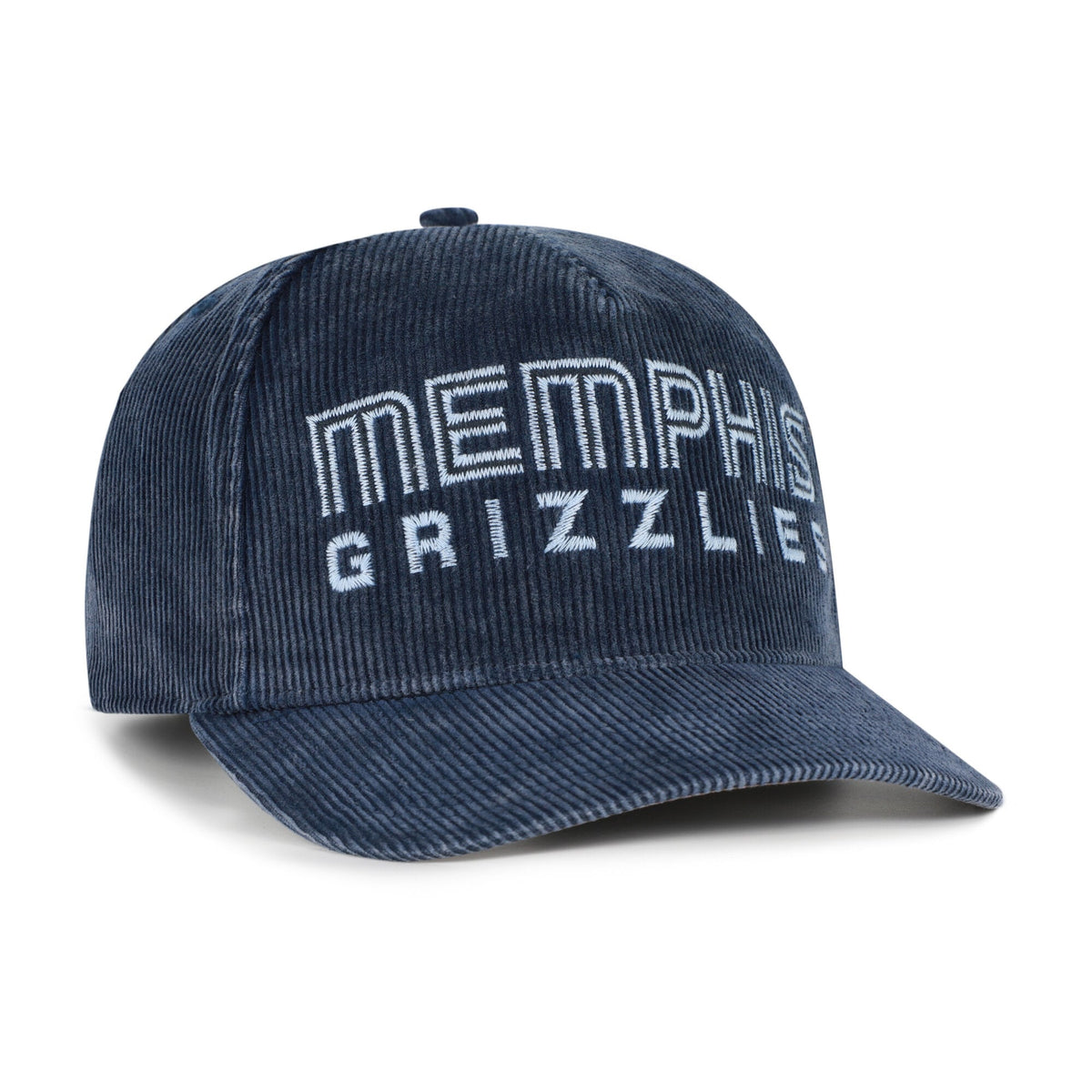 Men's Memphis Grizzlies  '47 Navy Reclaim Snow Wash Corduroy Adjustable Hitch Hat