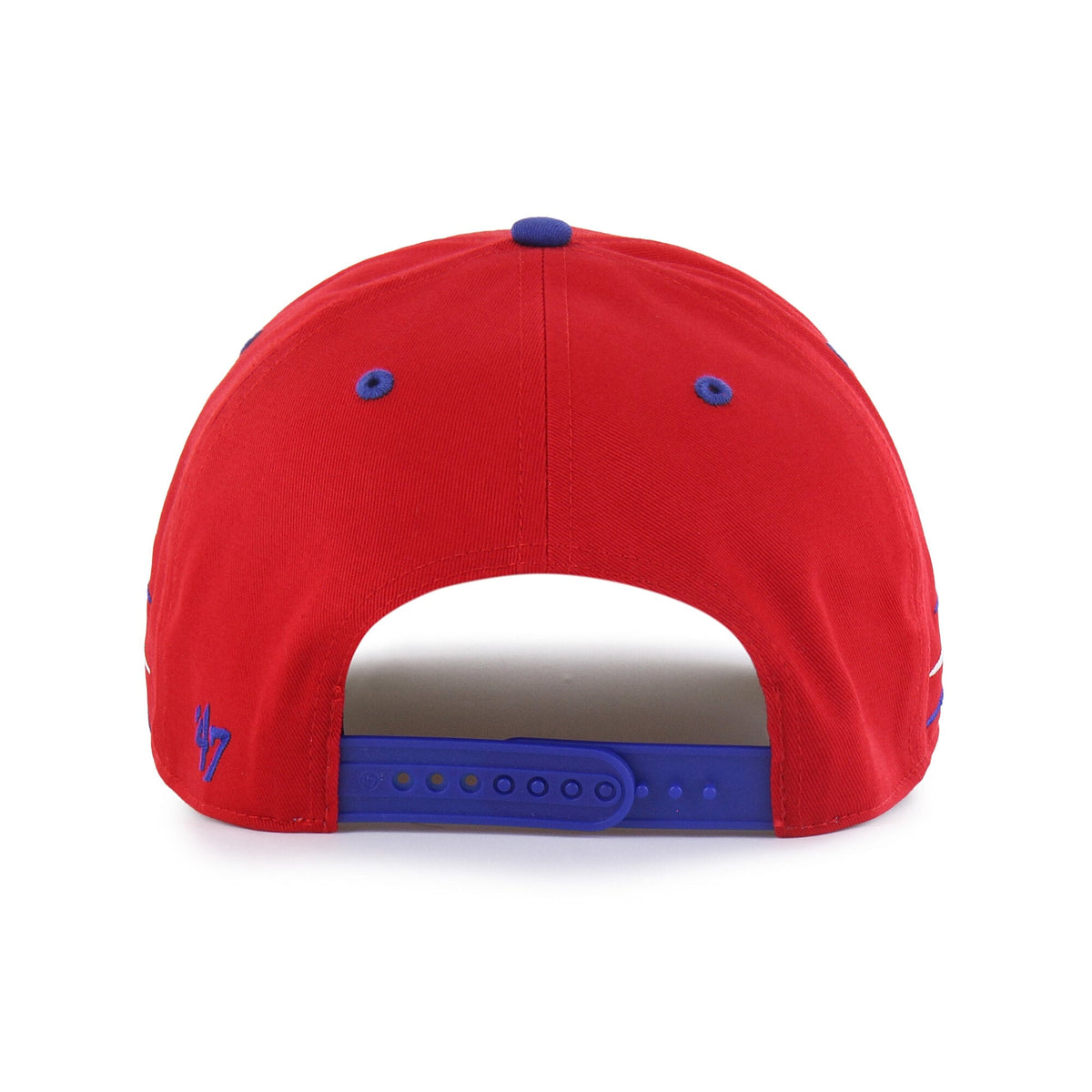 Men's Philadelphia 76ers  '47 Red Diamond Cut Hitch Snapback Hat