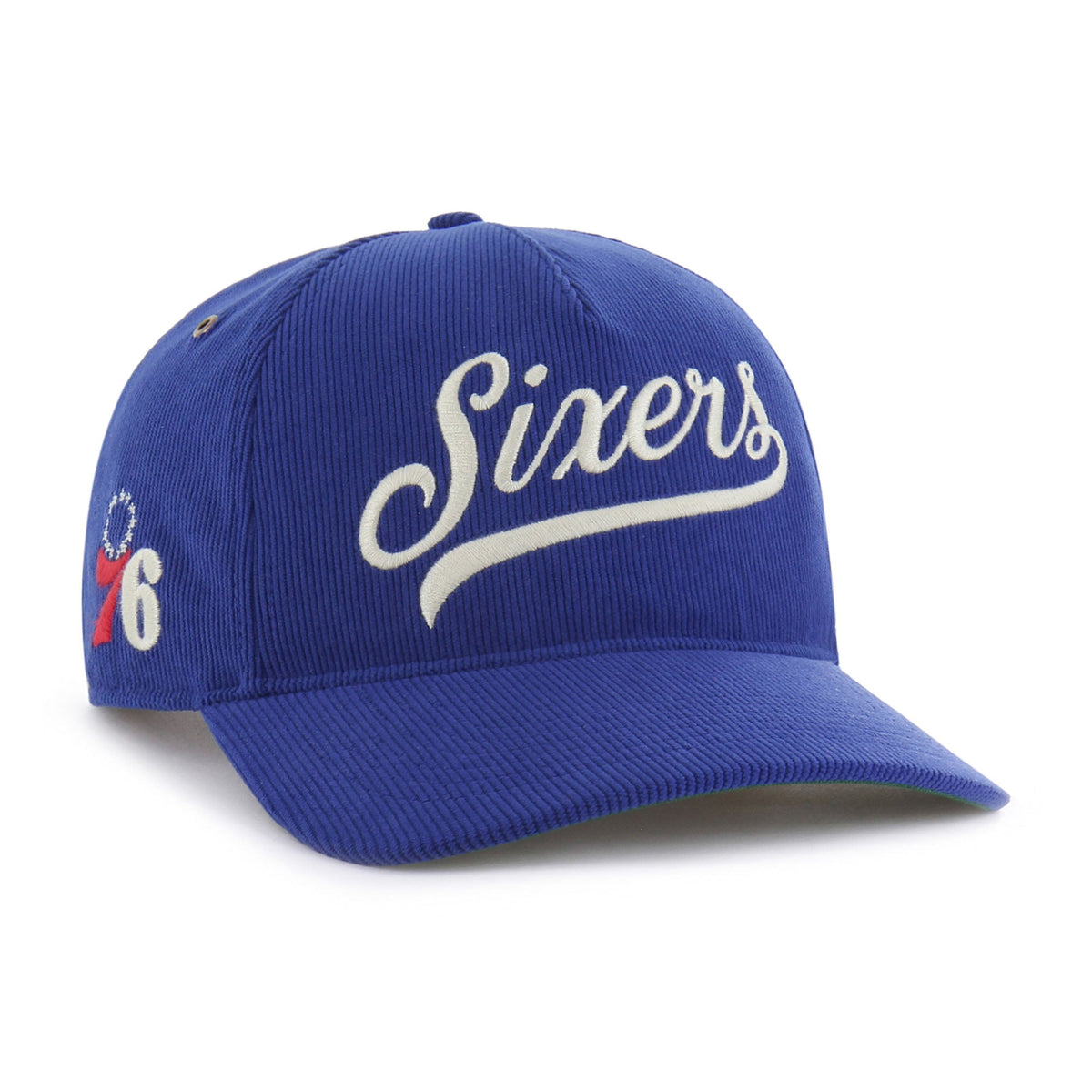 Men's Philadelphia 76ers '47 Royal Golden Age Relaxed Corduroy Hitch Adjustable Hat