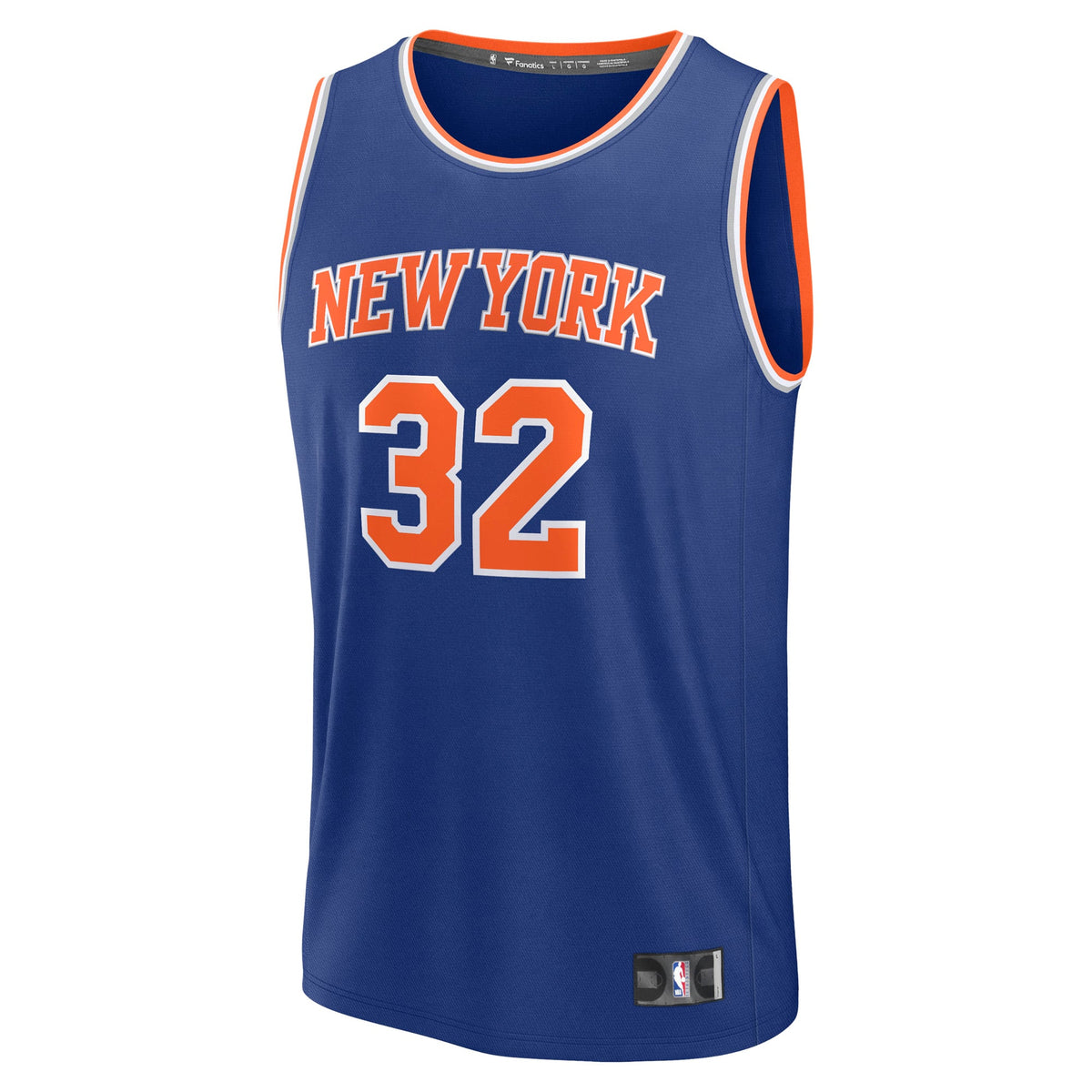 Men's New York Knicks Karl-Anthony Towns Fanatics Blue Fast Break Replica Player Jersey - Icon Edition