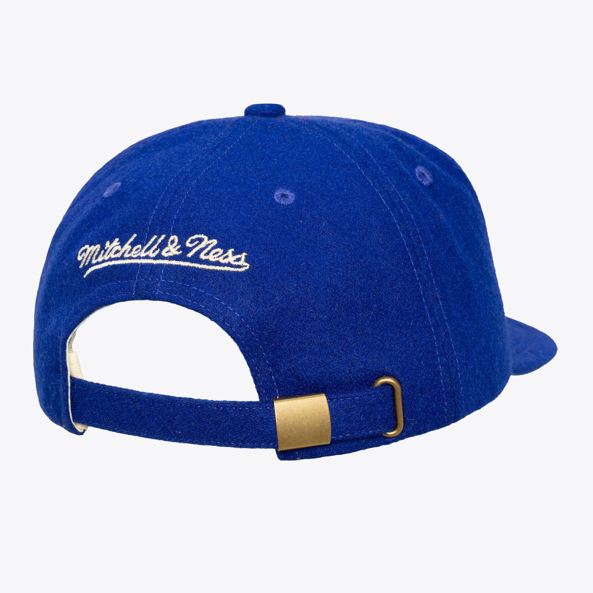 Men's Golden State Warriors Mitchell & Ness Royal Hardwood Classics Retro Roots Vintage Adjustable Hat
