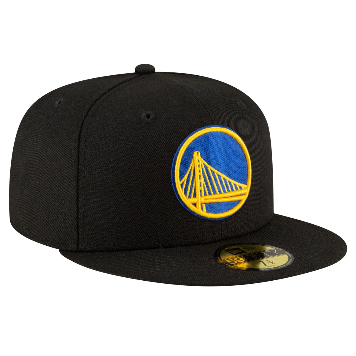 Men's Golden State Warriors New Era Black 59FIFTY Fitted Hat