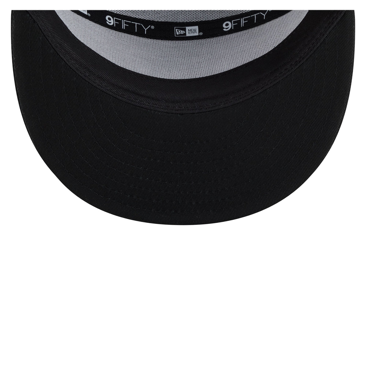 Men's Golden State Warriors  New Era Black Block Split Panel 9FIFTY Snapback Hat