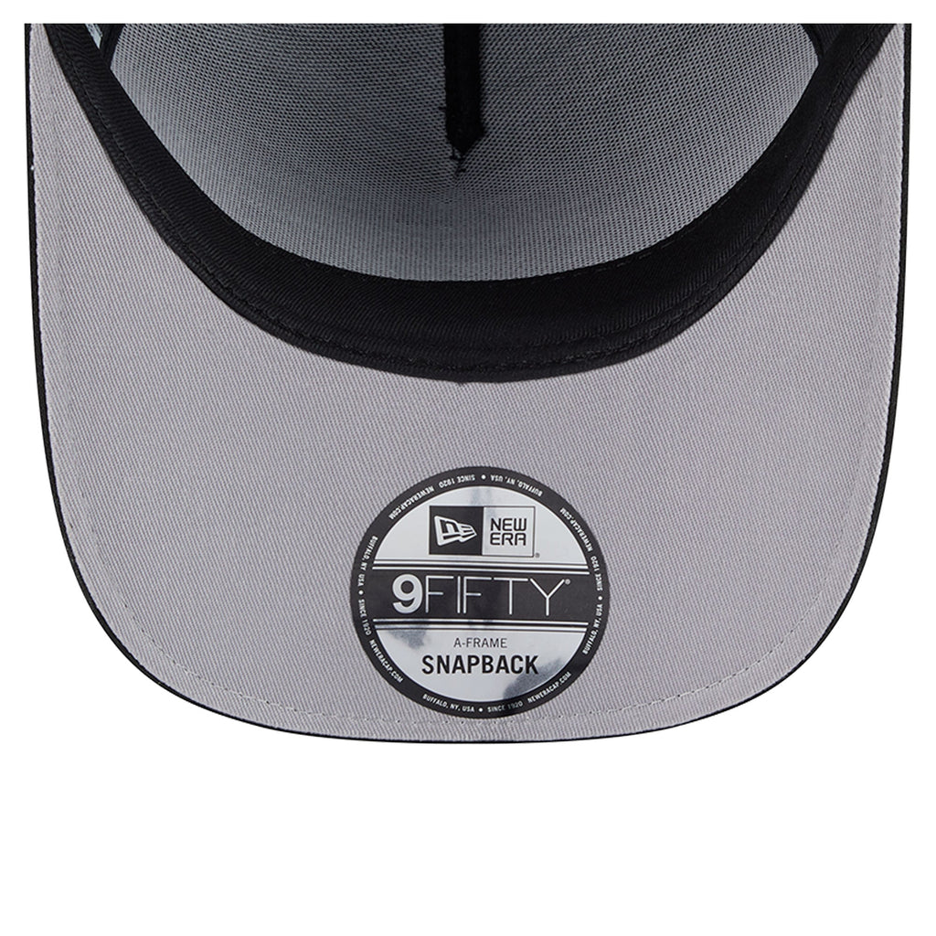 Men's Golden State Warriors  New Era Black Golden 9FIFTY Snapback Hat