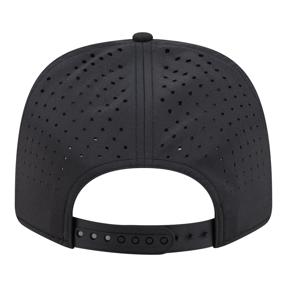 Men's Golden State Warriors New Era Black Sport Rope Vented Stretch-Snap 9SEVENTY Hat