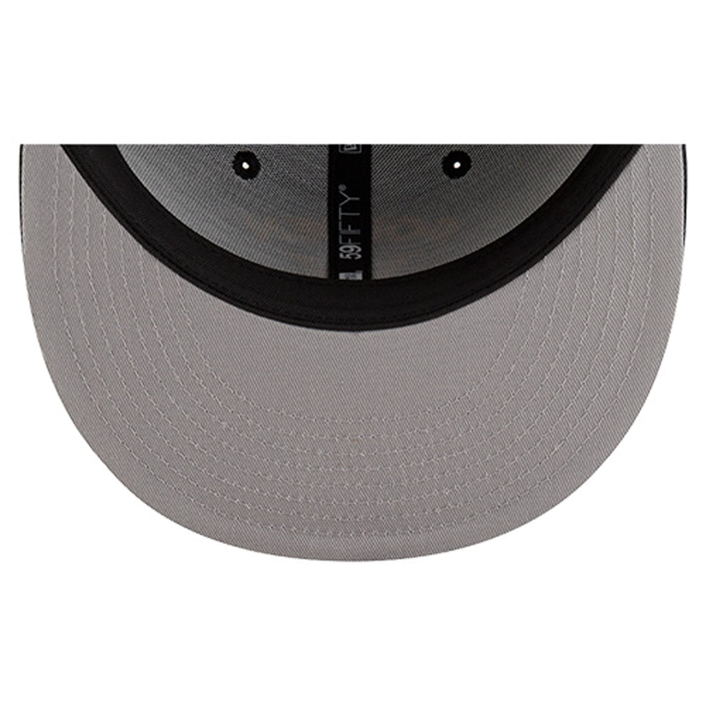 Men's Golden State Warriors  New Era Black Statement Edition Jersey Hook 59Fifty Fitted Hat