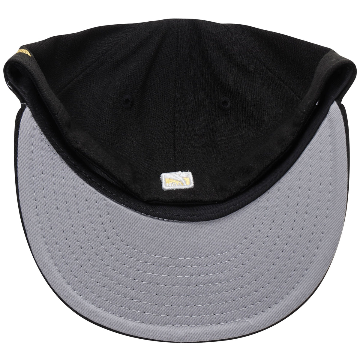 Men's Los Angeles Lakers New Era Black Official Team Color 59FIFTY Fitted Hat