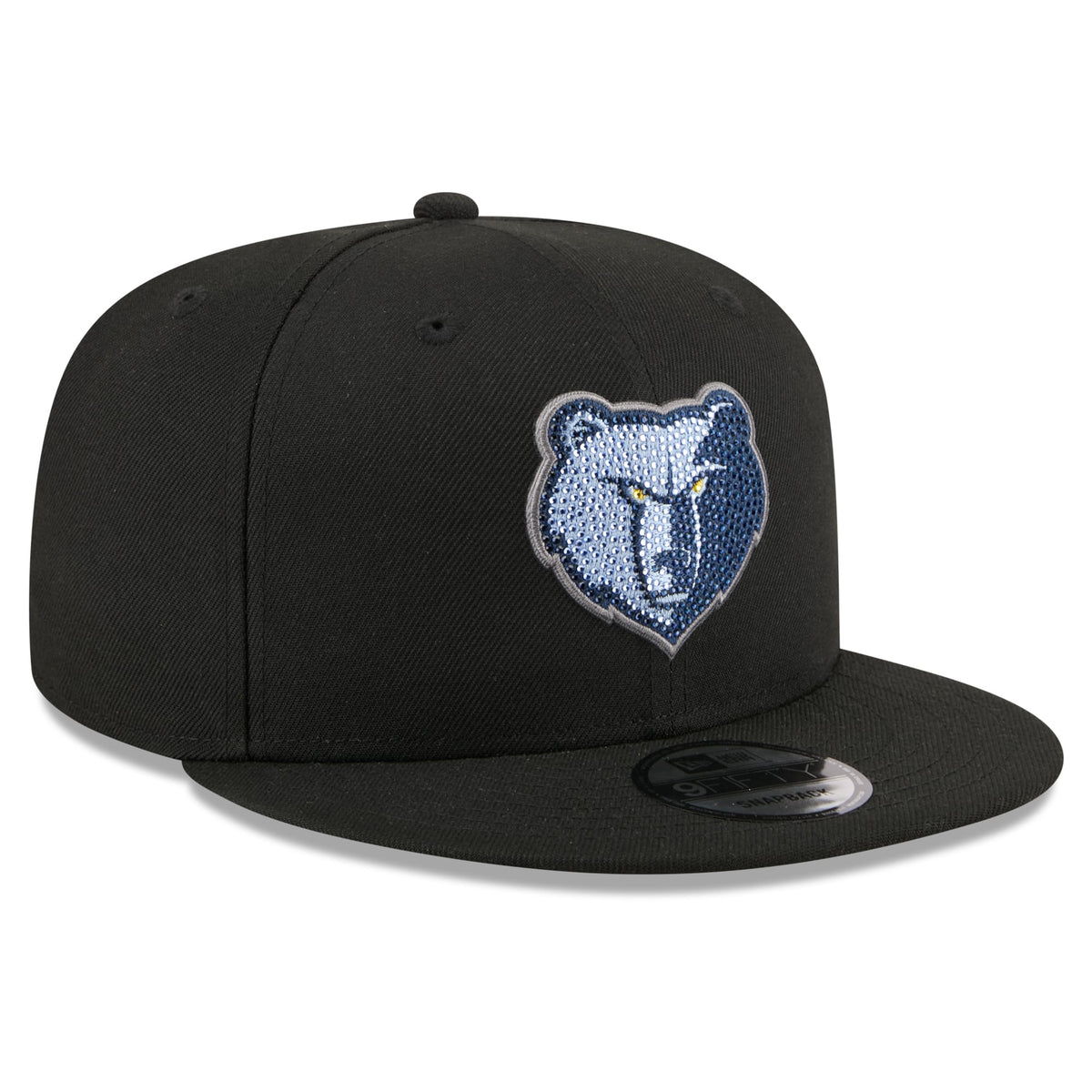 Men's Memphis Grizzlies New Era Black 2026 NBA Draft Crystal 9FIFTY Snapback Hat