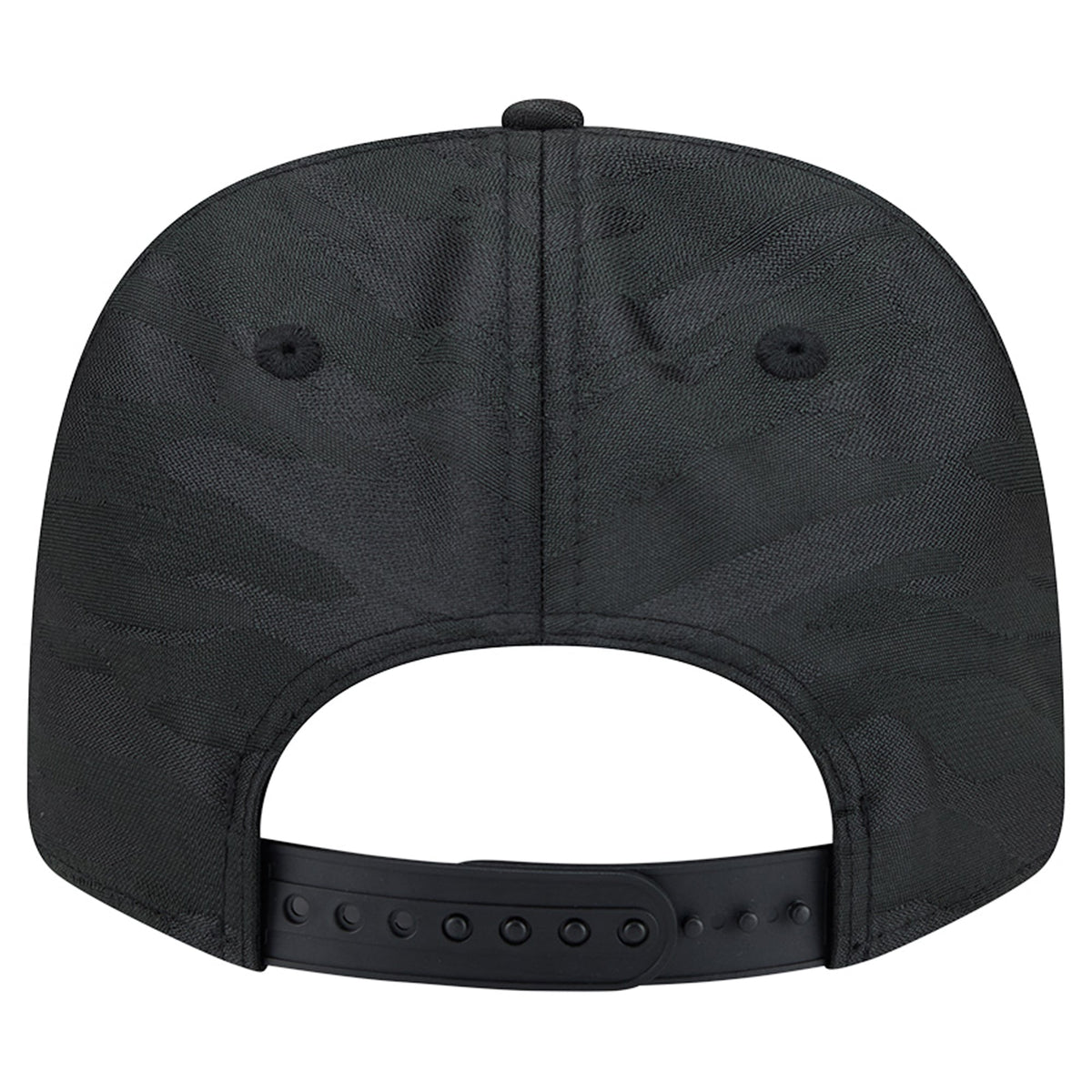 Men's New York Knicks New Era Black Camo 9SEVENTY Perforated Adjustable Hat