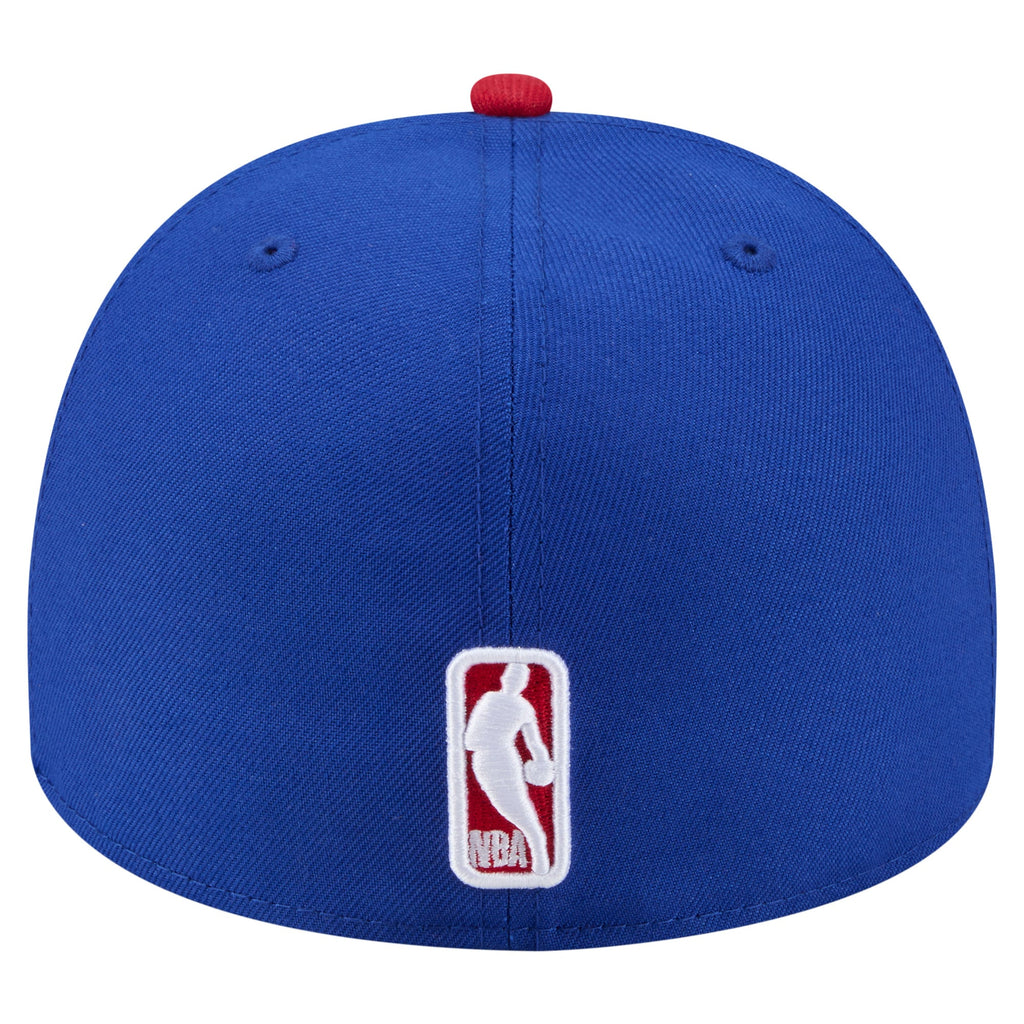 Men's Philadelphia 76ers  New Era Blue Injection Cartoon Logo A-Frame 59FIFTY Fitted Hat