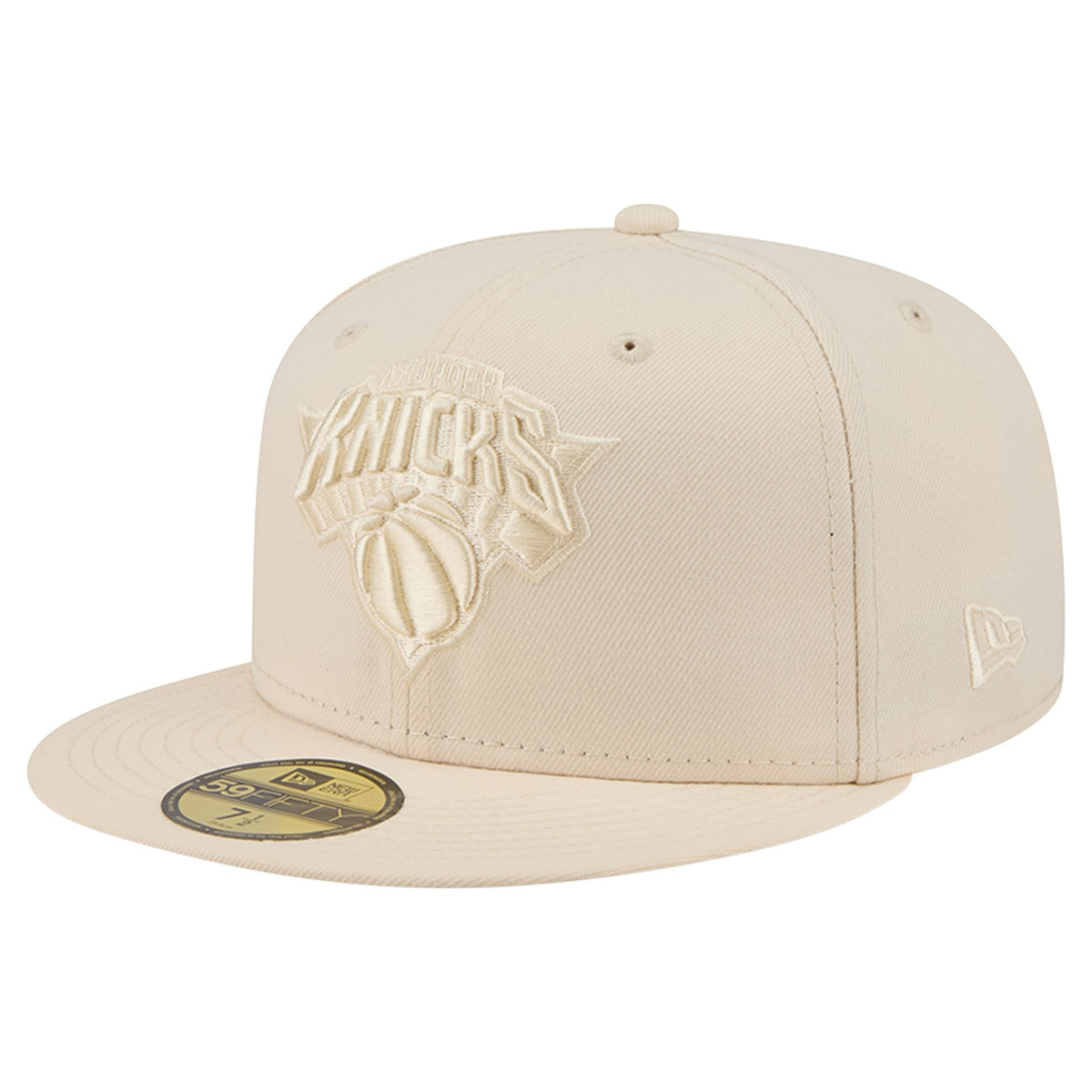 Men's New York Knicks New Era Cream Color Pack 59FIFTY Fitted Hat