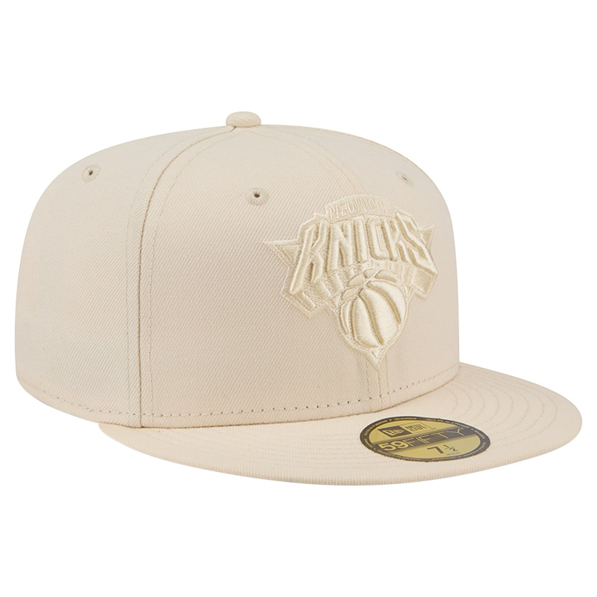 Men's New York Knicks New Era Cream Color Pack 59FIFTY Fitted Hat