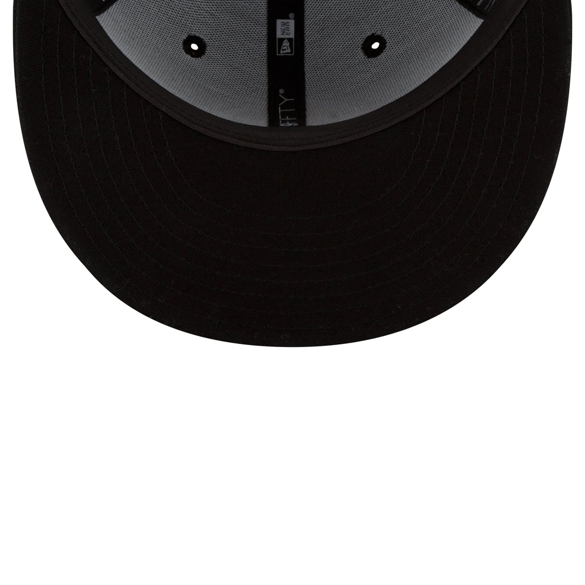 Men's Golden State Warriors New Era Black & White 9FIFTY Snapback Hat