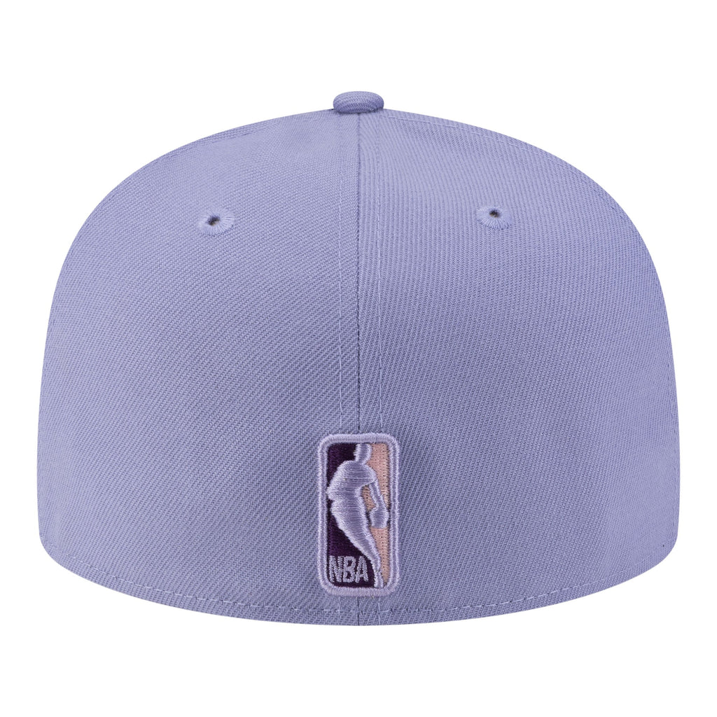 Men's Golden State Warriors New Era Lavender Color Pack 59FIFTY Fitted Hat