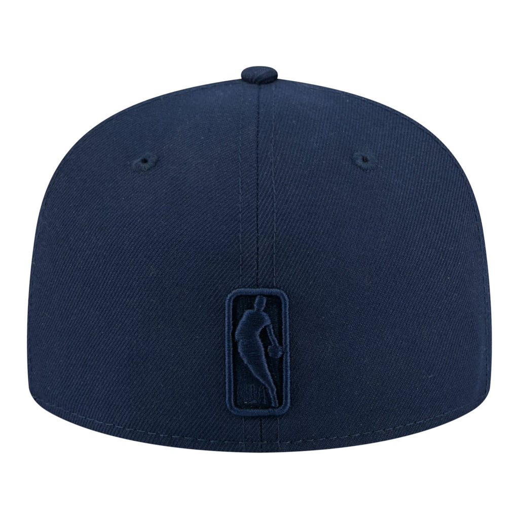 Men's Golden State Warriors New Era Navy Tonal Color Pack 59FIFTY Fitted Hat