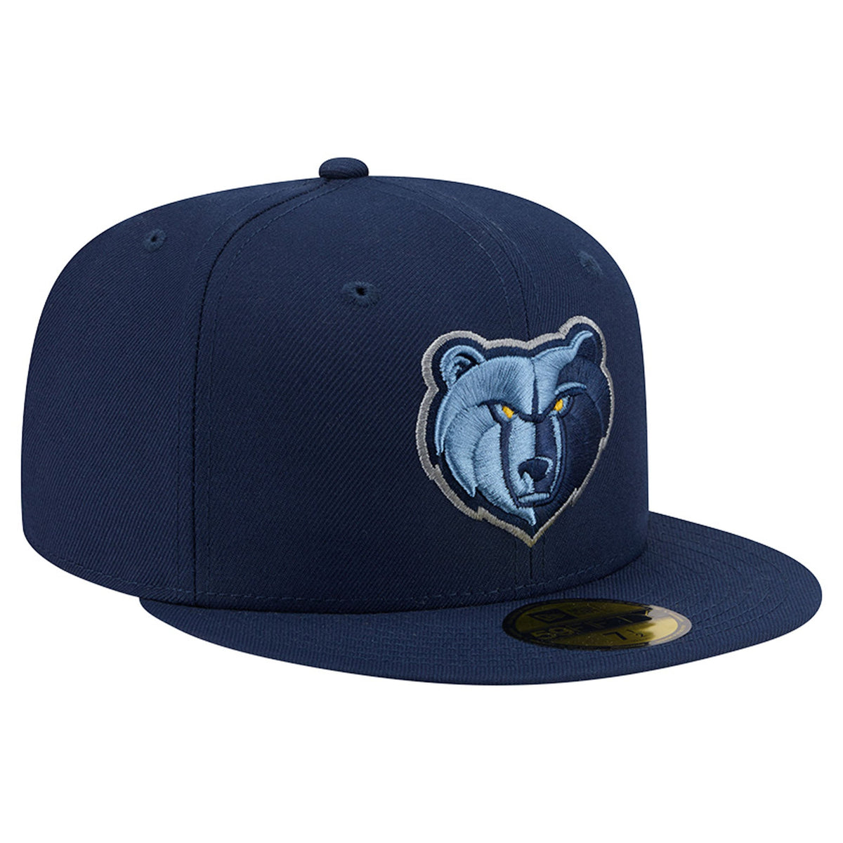 Men's Memphis Grizzlies  New Era Navy Team 59FIFTY Fitted Hat