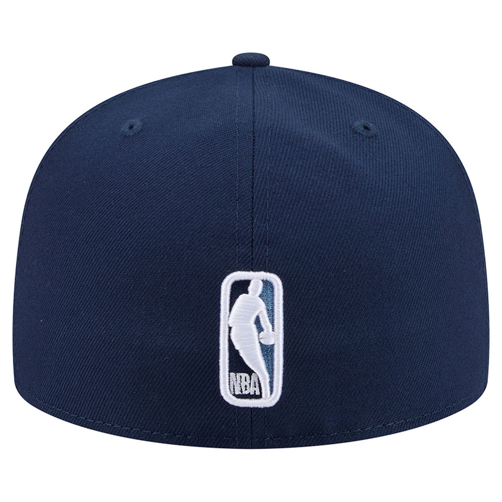 Men's Memphis Grizzlies  New Era Navy Team 59FIFTY Fitted Hat