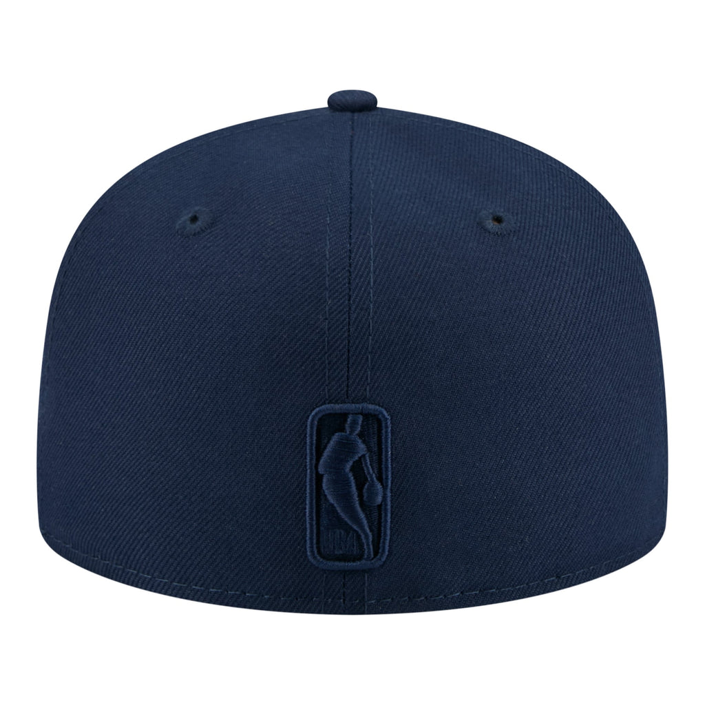 Men's Memphis Grizzlies New Era Navy Tonal Color Pack 59FIFTY Fitted Hat