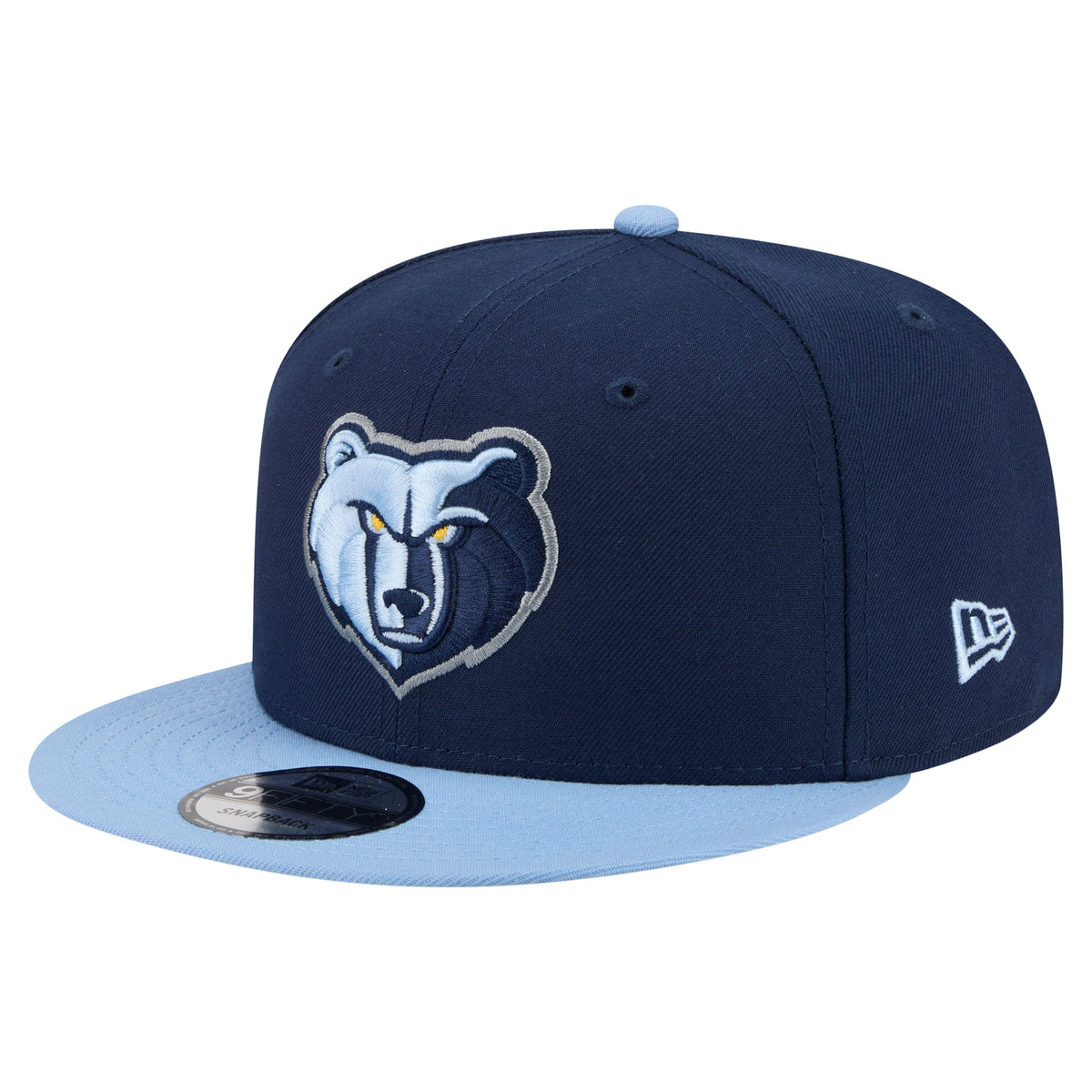 Men's Memphis Grizzlies  New Era Navy Two-Tone 9FIFTY Snapback Hat
