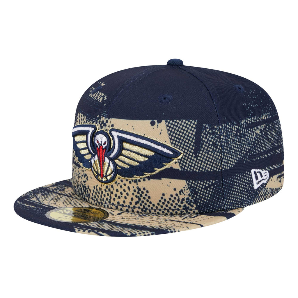 Men's New Orleans Pelicans New Era Navy Tip-Off 59FIFTY Fitted Hat