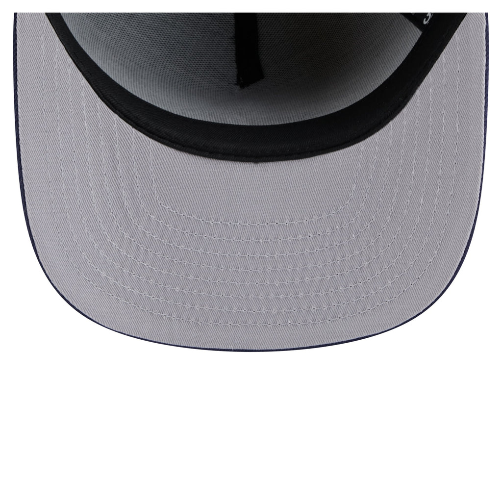 Men's Philadelphia 76ers  New Era Navy Colorpack A-Frame Pinch Front 59FIFTY Fitted Hat