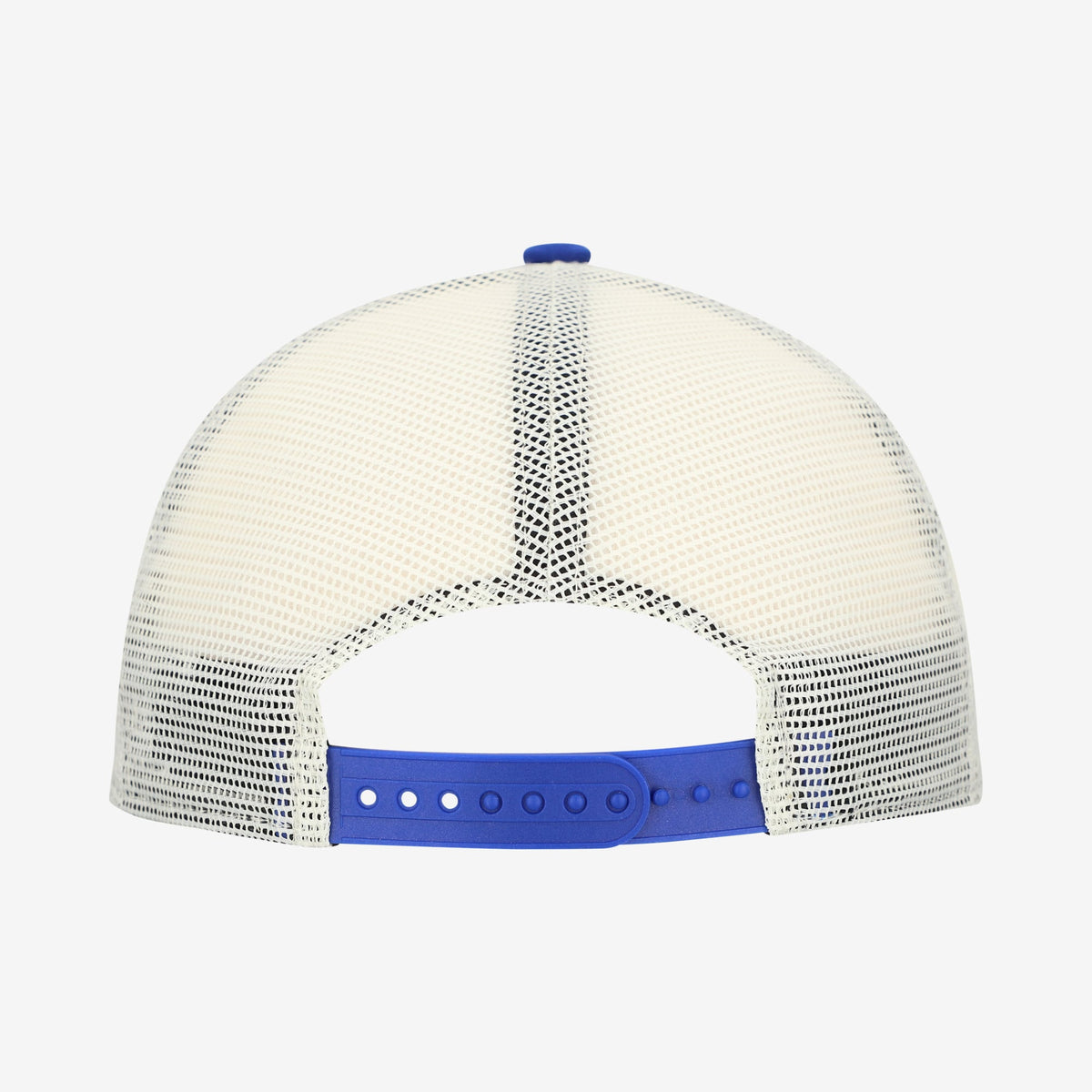 Men's New York Knicks New Era Off White Layered Patch 19TWENTY Adjustable Hat