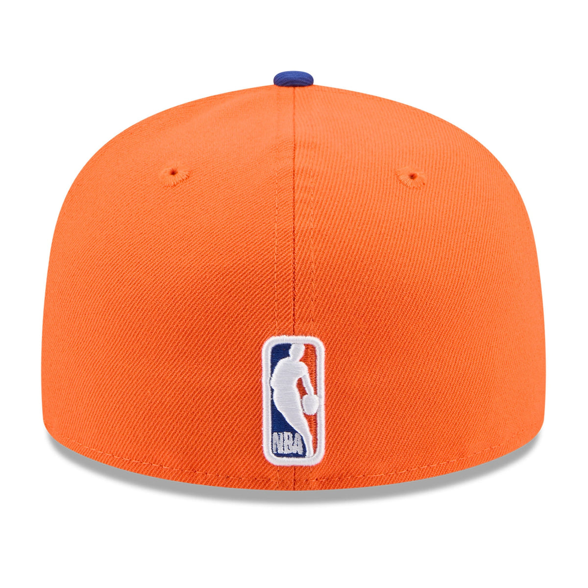 Men's New York Knicks New Era Orange Two-Tone 59FIFTY Fitted Hat