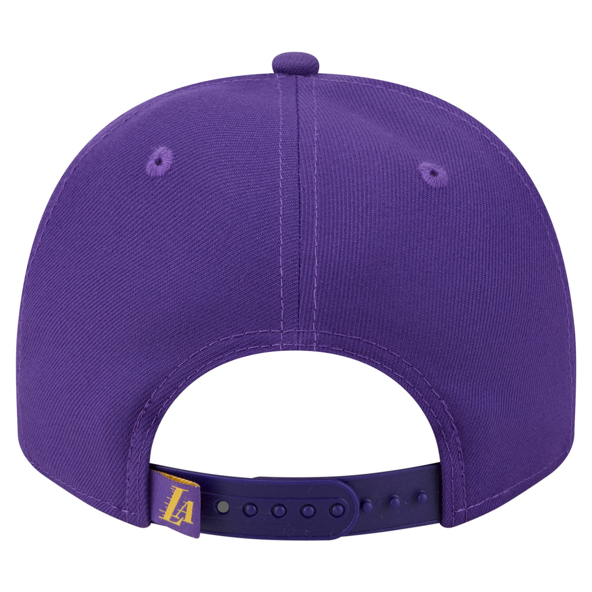 Men's Los Angeles Lakers  New Era Purple Injection Cartoon Logo A-Frame 9FIFTY Adjustable Hat