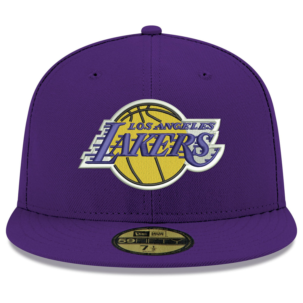 Men's Los Angeles Lakers  New Era Purple Team 59FIFTY Fitted Hat