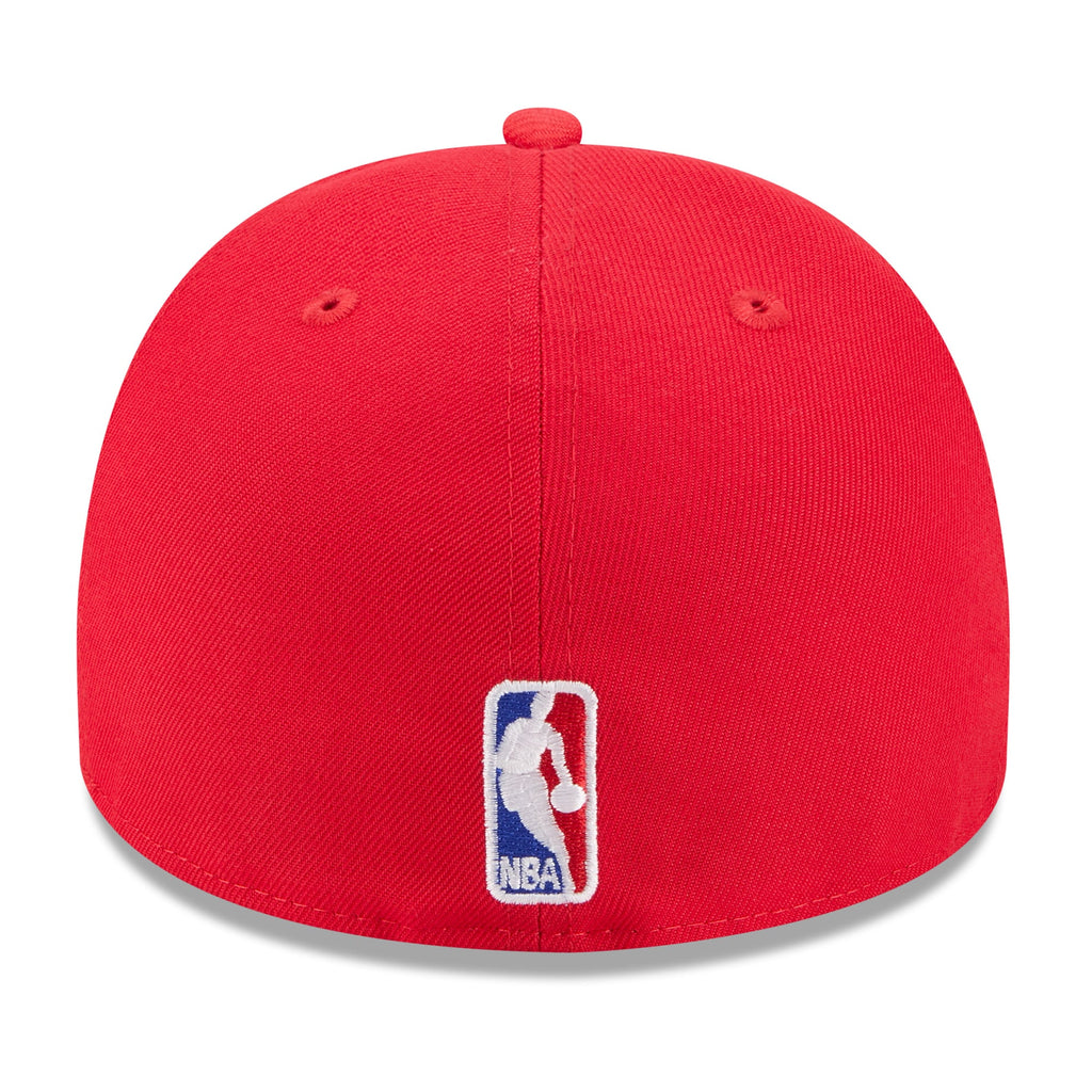 Men's Atlanta Hawks New Era Red 2025 NBA Draft A-Frame 59FIFTY Fitted Hat