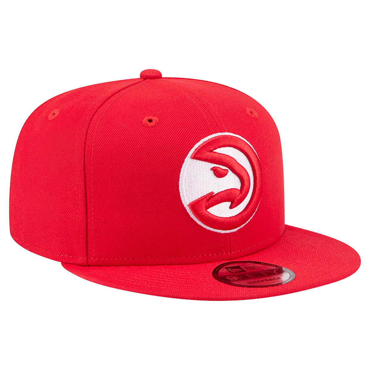 Men's Atlanta Hawks  New Era Red Team 9FIFTY Snapback Hat