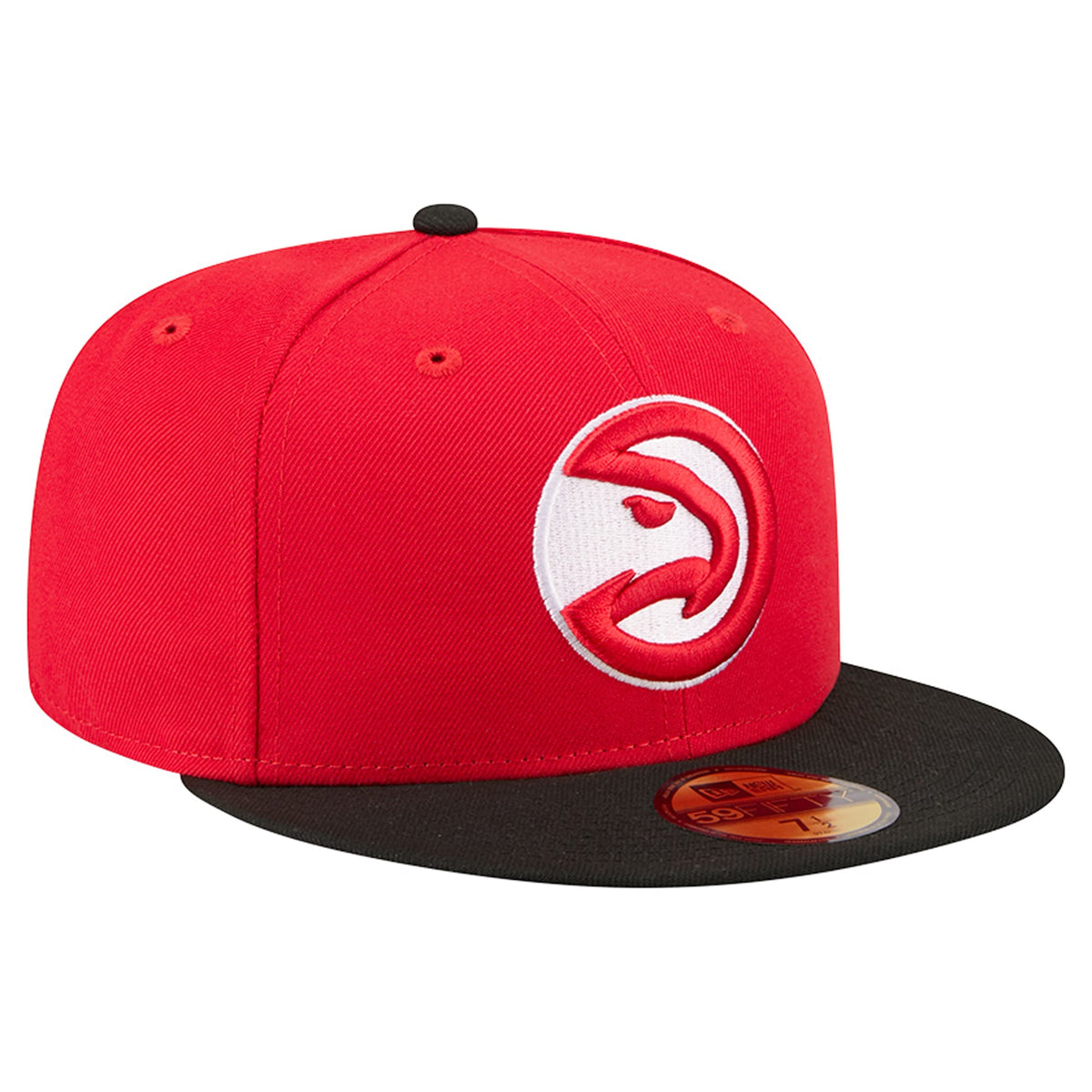 Men's Atlanta Hawks New Era Red Two-Tone 59FIFTY Fitted Hat