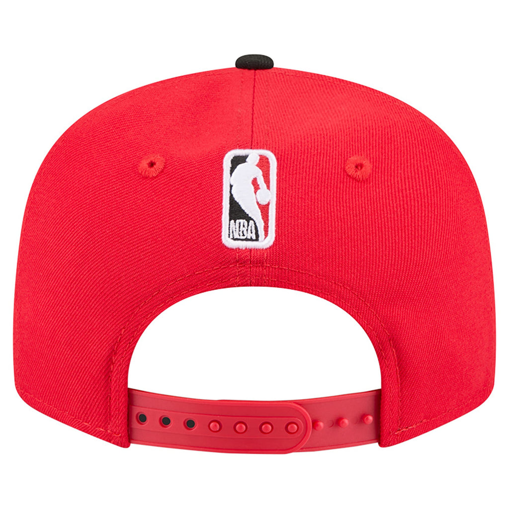 Men's Atlanta Hawks  New Era Red Two-Tone 9FIFTY Snapback Hat
