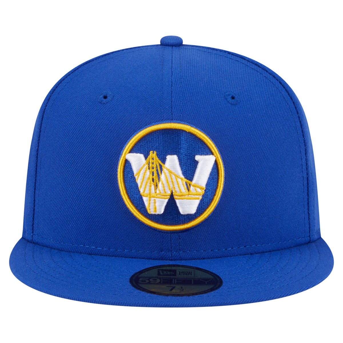 Men's Golden State Warriors  New Era Royal Deceptor 59FIFTY Fitted Hat
