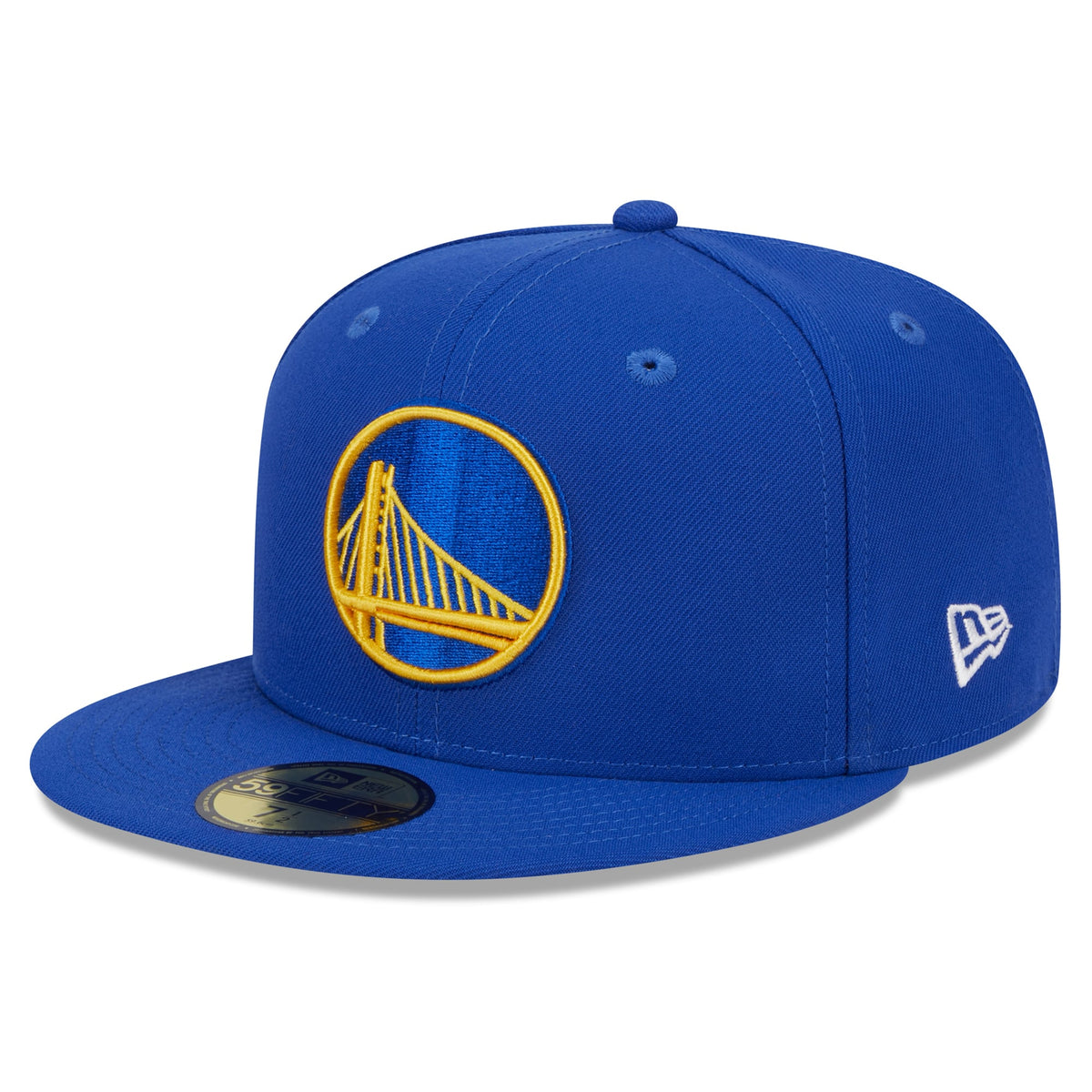 Men's Golden State Warriors New Era Royal  Rally Drive Side Patch 59FIFTY Fitted Hat